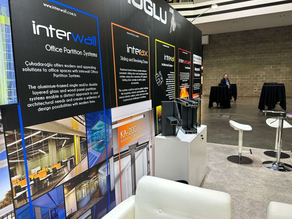 ÇUHADAROĞLU ALUMINIUM SYSTEMS GLASSBUILD AMERICA 2023