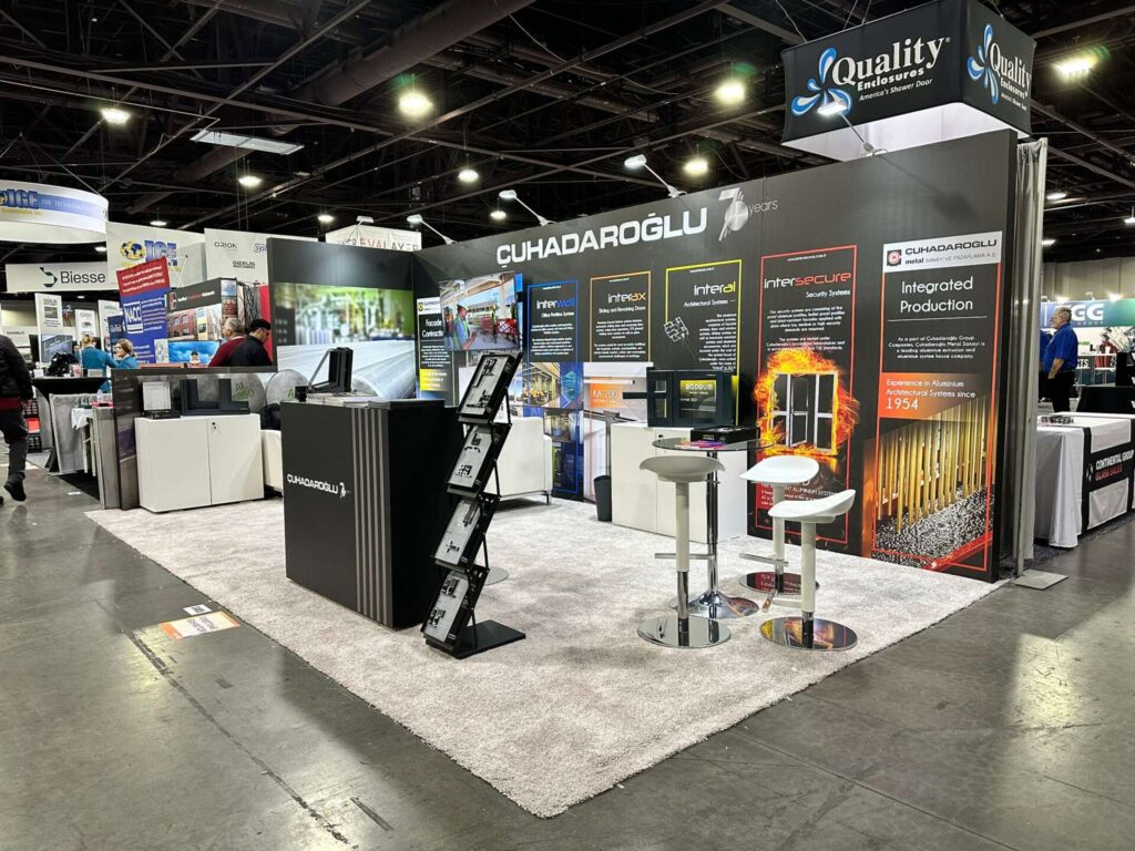 ÇUHADAROĞLU ALUMINIUM SYSTEMS GLASSBUILD AMERICA 2023