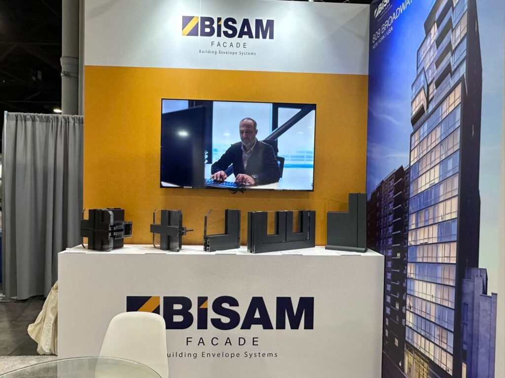 BİSAM FACADE SYSTEM GLASSBUILD AMERICA 2023