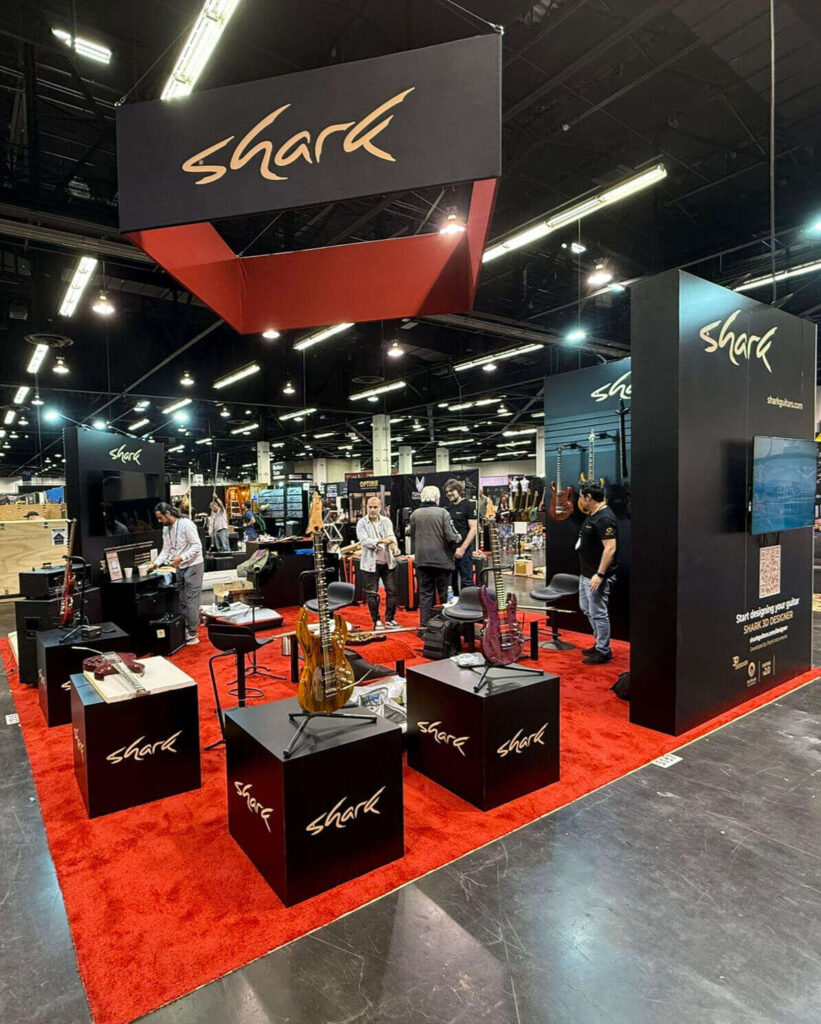 SHARK GUITARS NAMM SHOW 2025