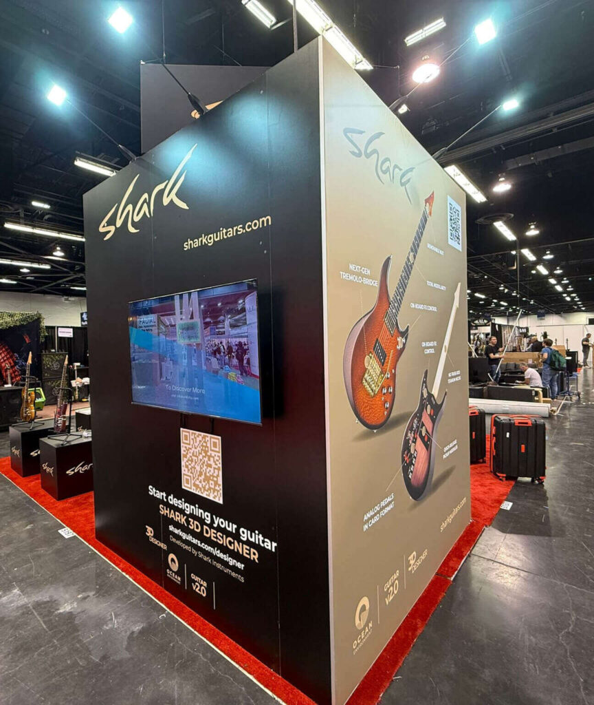 SHARK GUITARS NAMM SHOW 2025