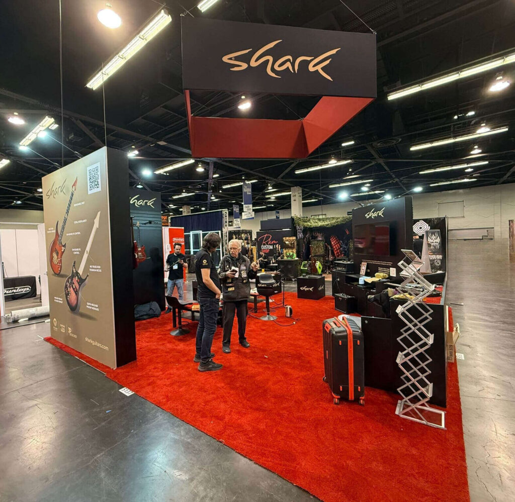 SHARK GUITARS NAMM SHOW 2025