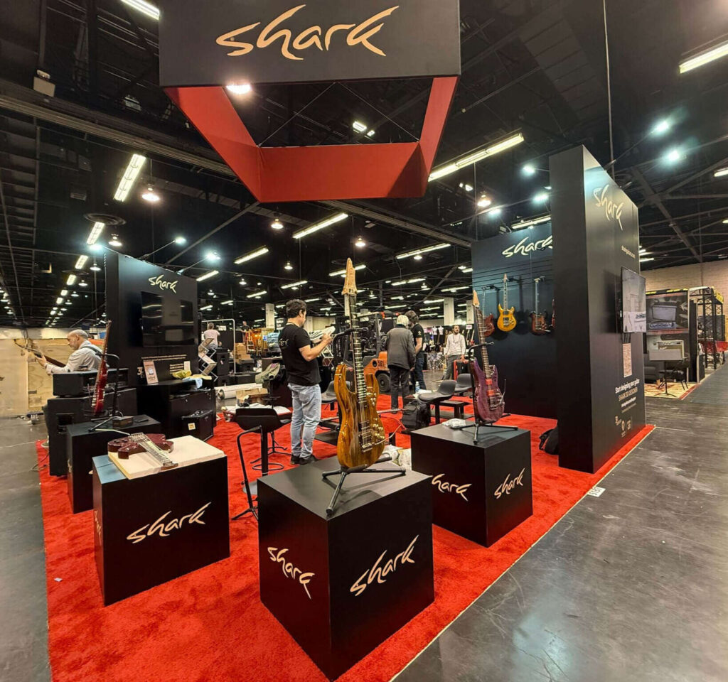 SHARK GUITARS NAMM SHOW 2025