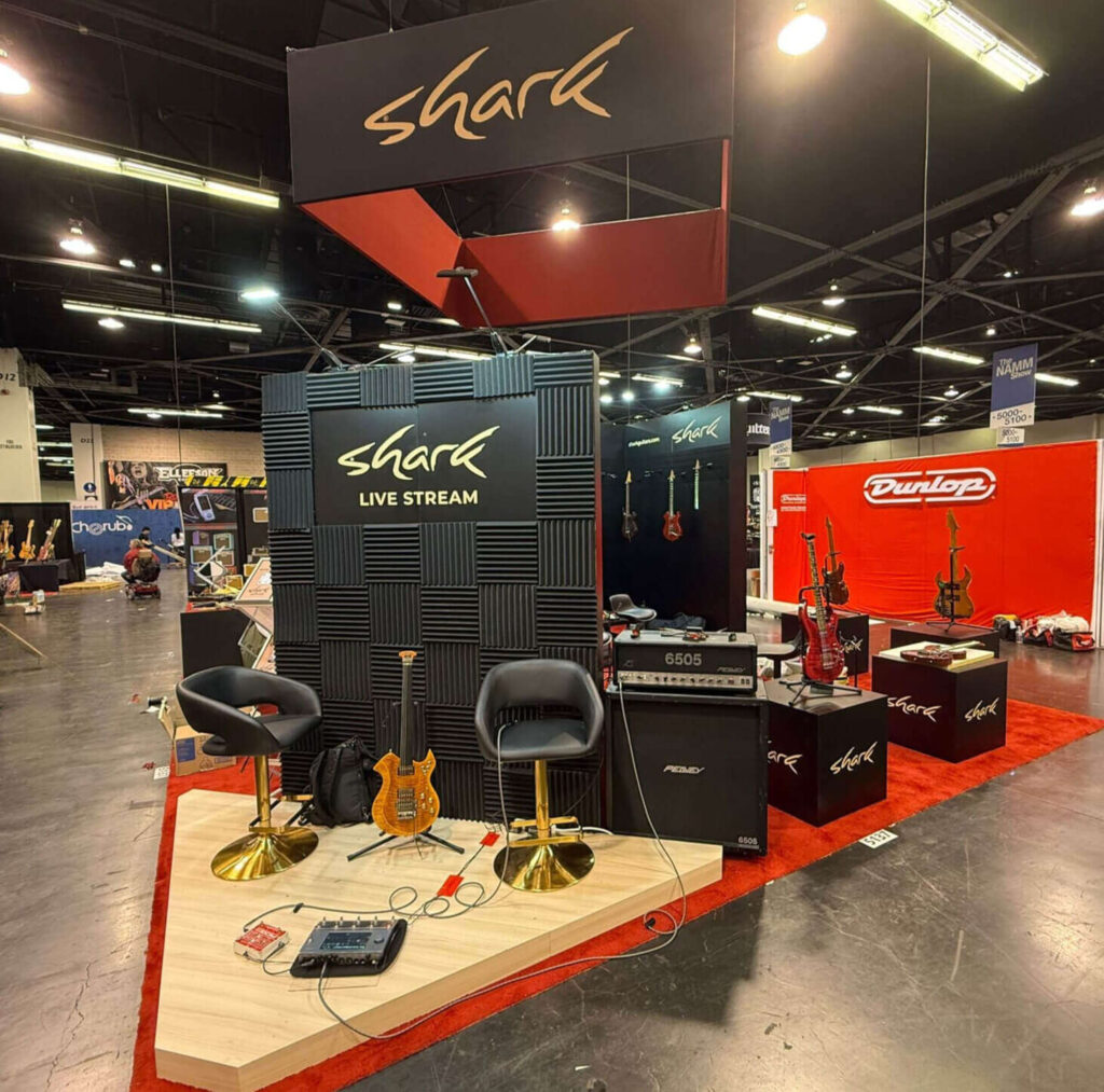 SHARK GUITARS NAMM SHOW 2025