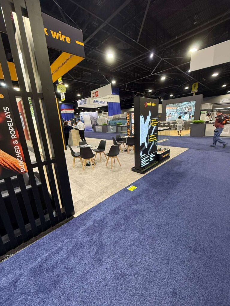 custom-booth-in-atlanta-sark-wire-interwire-2025-6