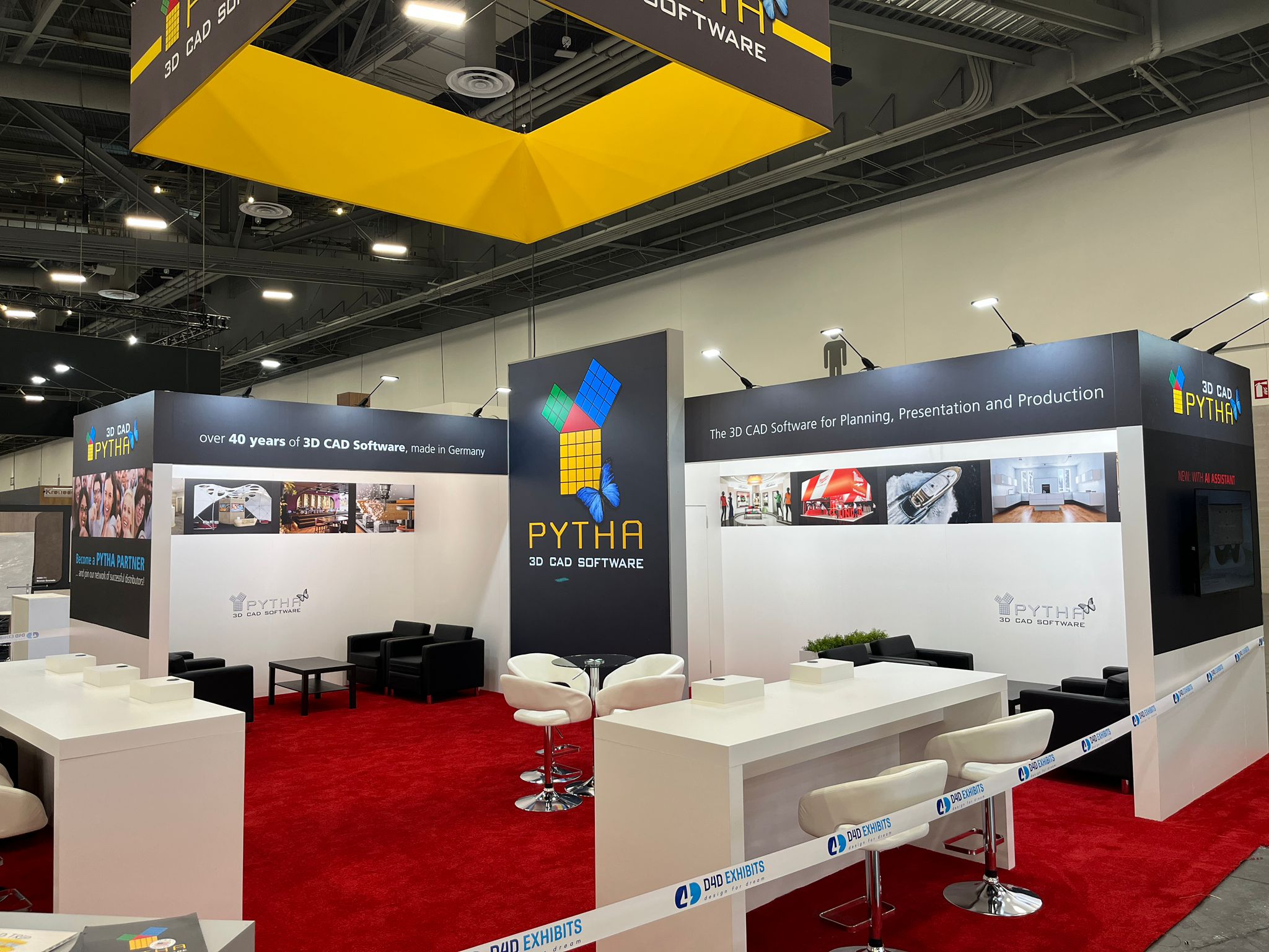 Custom Trade Show Booth Design in the USA for German Exhibitors